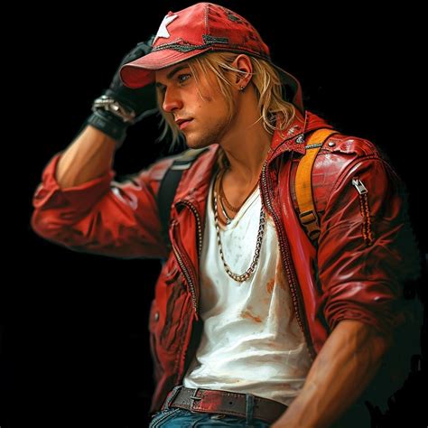 Terry Bogard De The King Of Fighters Deslumbra En Versi N Realista