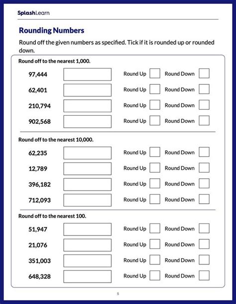 Rounding Numbers Activities And Resources For 4th Grade