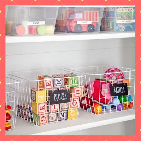 Ideas Para Organizar Todos Los Juguetes De Tus Hijos Como