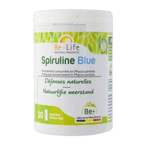 Spiruline Blue Gelules Be Life Spiruline Compl Ment Alimentaire