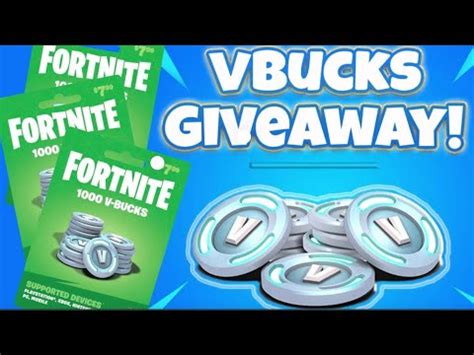 Fortnite Live Vbucks Giveaway Winner Announmed Vbucks