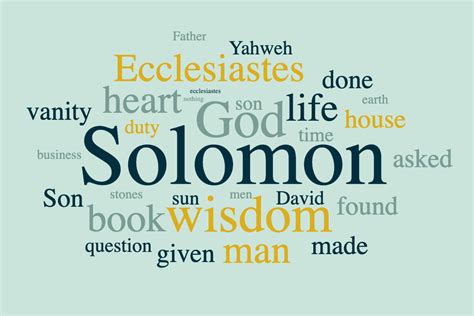 Solomon the Son of David - ScriptureScribe Christadelphian Audio Talks