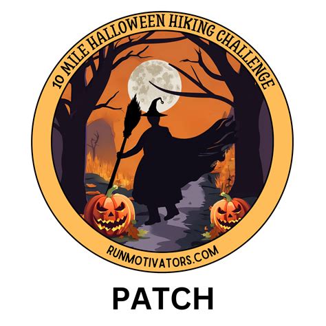 Halloween Hiking Challenge Patch - NOW SHIPPING – RunMotivators