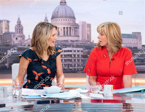 Charlotte Hawkins Kate Garraway Editorial Stock Photo Stock Image