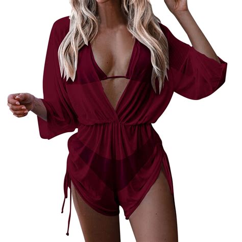 Womens Bikinis Women Bikini Set Bathing Suits With Beach Jumpsuits