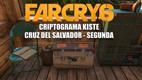 Far Cry Criptograma Kiste Cruz Del Salvador Segunda Criptograma