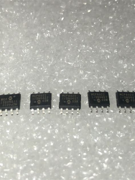 10 Pc Microchip MCP6022 E Sn Op 10Mhz 7V Us Soic 8 EBay