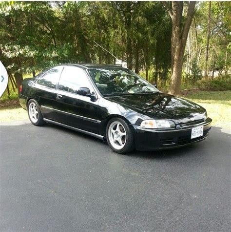 1995 Honda Civic Coupe Black