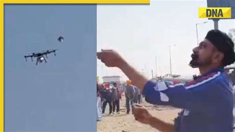 Watch Farmers Fly Kites To Counter Drones Dropping Tear Gas At Shambu