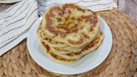 Pan Naan Pan Indio Extra Tierno Y De Sabor Delicioso Con Mambo