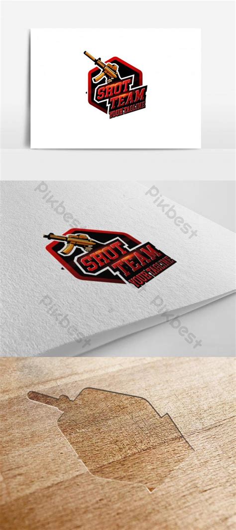 Gun Gaming Logo Design Template Free Vector | EPS Free Download - Pikbest