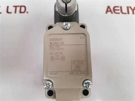 OMRON WLCA2 TH TWO CIRCUIT LIMIT SWITCH Aeliya Marine