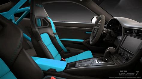 Porsche GT3 RS with different interior colors : r/GranTurismo7