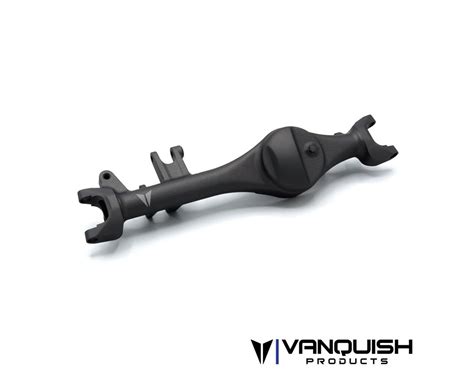 Vanquish F10t Aluminum Front Axle Housing Black Anodized