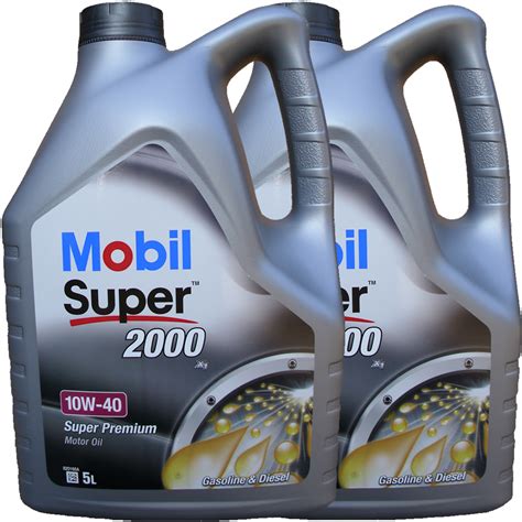 Mobil 10w 40 Super 2000 X1 10 Litri Comprare Lolio Motore