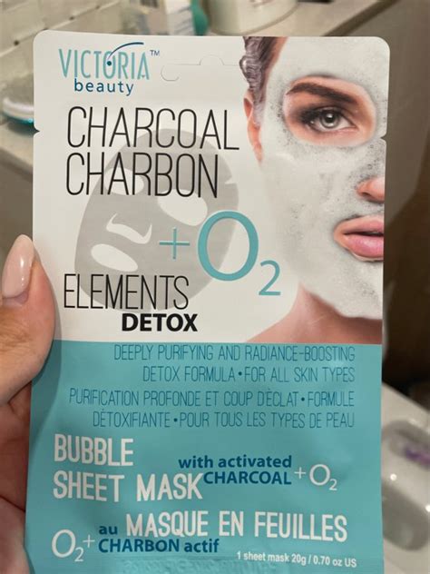 Victoria Beauty Charcoal Bubble Sheet Mask INCI Beauty