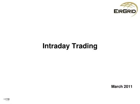 Ppt Intraday Trading Powerpoint Presentation Free Download Id5322531