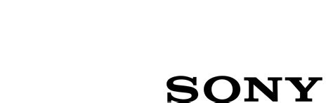 Download Go Create Sony Logo Black And White - Sony Corporation - HD Transparent PNG - NicePNG.com