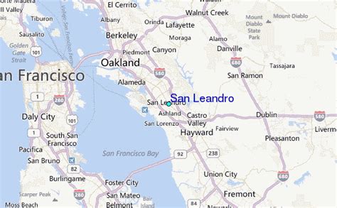 San Leandro Tide Station Location Guide