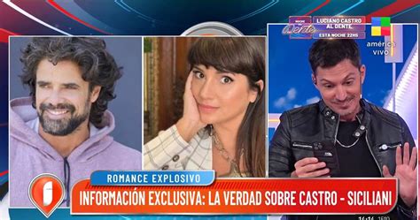 Griselda Siciliani Y Luciano Castro Juntos La Confirmaci N Oficial Del