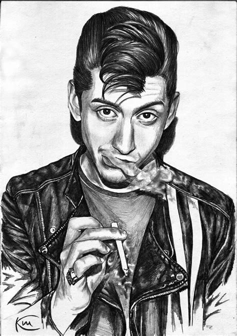 Alex Turner By Ksenya Shilina On Deviantart