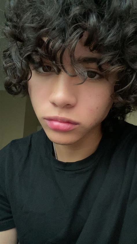 Tiktok · Ethan In 2024 Curly Hair Styles Boys With Curly Hair Dreadlock Hairstyles For Men