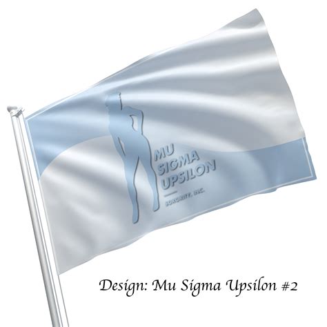 Mu Sigma Upsilon Officially Licensed Flag Banner Etsy