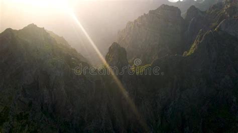 Scenic Landscape Of Camara De Lobos Harbor In Madeira Island Portugal