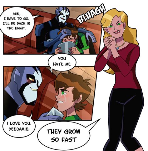 Kikuharu Nakamura Ben Mom Short Comic 2 Ben 10 X Rook Eng