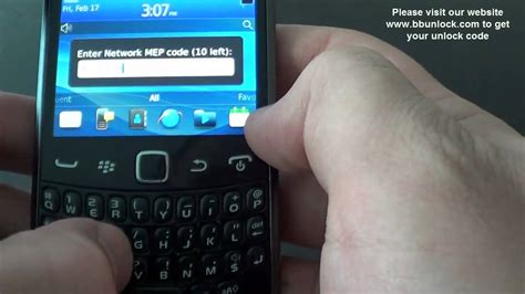 2 Ways How To Unlock Blackberry Curve 9350 9360 Without Sim Card Atandt