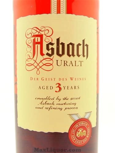 Asbach Uralt Germany Brandy