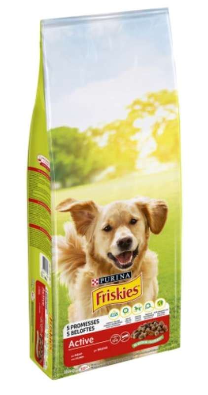 Croquettes Boeuf Pour Chien Adulte Vitafit Active Friskies Kg La