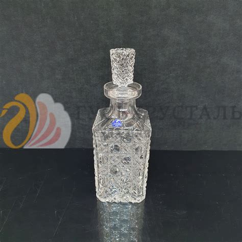 Штоф Хрустальный Русский Камень купить в интернет-магазине Gushrustal.ru