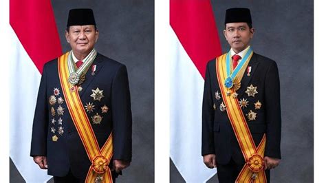 Link Download Foto Resmi Presiden Prabowo Subianto Dan Wakil Presiden Gibran Rakabuming