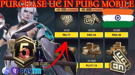 Purchase UC In Pubg Mobile Global In India How To Buy UC In Pubg