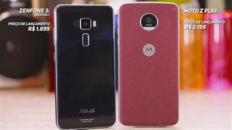 Comparativo Zenfone X Moto Z Play Qual O Melhor Smartphone Tecmundo