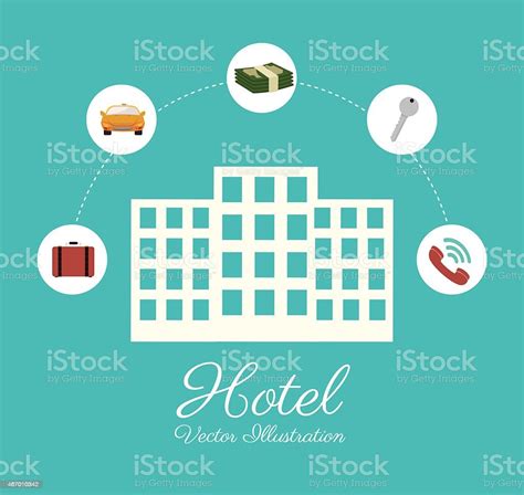 Desain Hotel Ilustrasi Vektor Ilustrasi Stok Unduh Gambar Sekarang