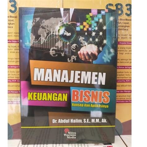 Jual Manajemen Keuangan Bisnis Konsep Dan Aplikasi Dr Abdul Halim