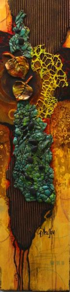 Carol Nelson Fine Art Blog Mixed Media Abstract Botanical Collage