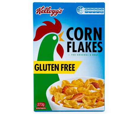 2 X Kelloggs Corn Flakes Gluten Free 270g Au