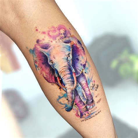 Elephant Tattoo Ideas For Women Photos