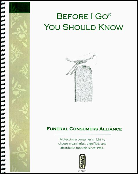 Printable Funeral Pre Planning Worksheets