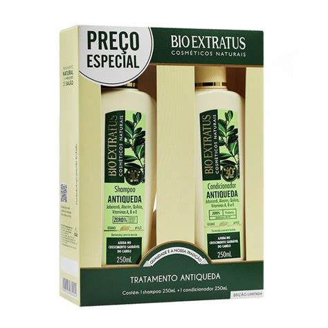 Kit Bio Extratus Jaborandi Shampoo Condicionador Ml Shopee Brasil