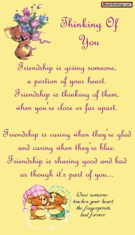 Thinking Of You Friend Quotes And Sayings