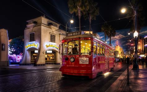 Wallpaper City Street Cityscape Night Vehicle Road Evening