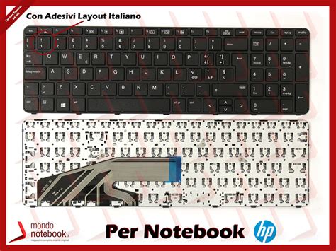 Tastiera Notebook HP ProBook 455 G3 650 G2 655 G2 Con ADESIVI LAYOUT