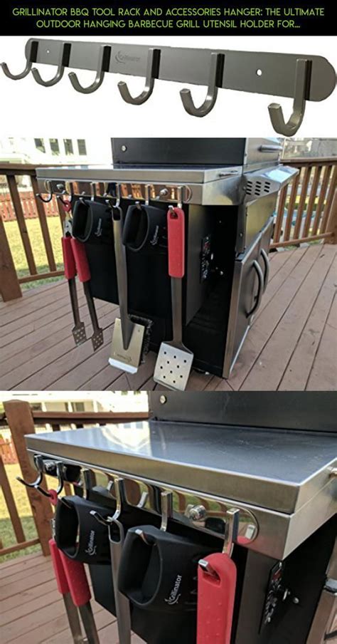 Drone Homemade Grillinator Bbq Tool Rack And Accessories Hanger The