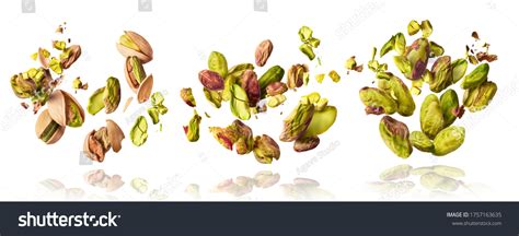 Set Flying Air Fresh Raw Whole Stock Photo Shutterstock