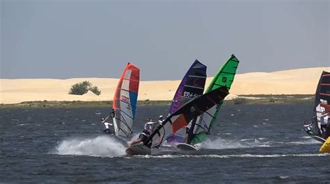 Brasileiro De Windsurf Slalom Mathias Pinheiro E Alessandra Arag O