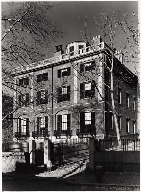 Second Harrison Gray Otis House 85 Mt Vernon St Built 1800 Charles